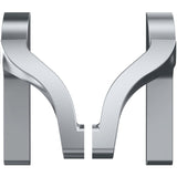 ECO Juego de manijas de puerta de escape UG con ángulo de rotación de 40° - Puerta de escape/puerta de pánico EN1125 para ala de pie, apto para mango de varilla EPN 900 IV de aluminio recubierto de