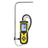 TROTEC Anemómetro de tubo de Pitot TA400 incl. certificado de calibración, Anemómetro profesional para medir la velocidad, flujo, presión y temperatura del aire