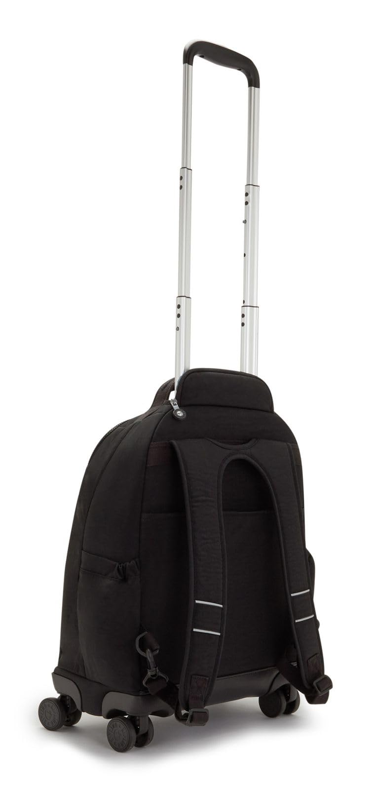 Kipling New Zea Mochila Grande con Ruedas, True Black (Negro)