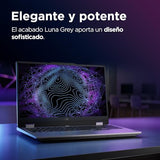 Lenovo LOQ Gen 9 - Ordenador Portátil Gaming IA 15.6" FHD, 144 Hz (Intel Core i5-12450HX, NVIDIA GeForce RTX 3050, 24 GB RAM, 512 GB SSD, Wi-Fi 6, Sin Sistema Operativo) Teclado QWERTY Español - Gris