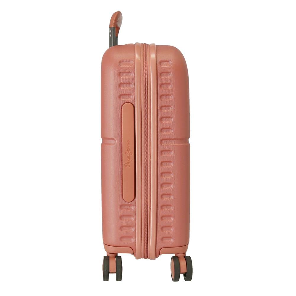 Pepe Jeans Jane Maleta de cabina Rojo 40x55x20 cms Rígida ABS Cierre TSA integrado 37L 3,22 kgs 4 Ruedas dobles Equipaje de Mano