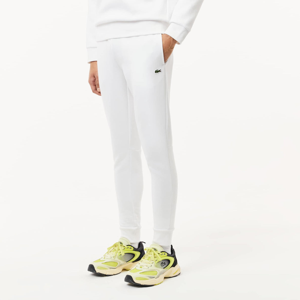 Lacoste Xh9624 Pantalones, Blanco, L para Hombre