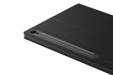 Samsung EF-DX725 QWERTZ Allemand Pogo Pin Noir