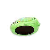 WE Reproductor - Radio CD - USB WeKids: FM, Reproductor de CD/CD-R/CD-RW/MP3, RMS2*2W, Entrada Aux y micrófono, Modelo Dinosaurio