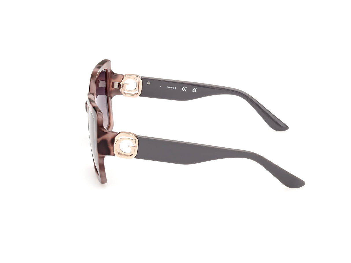 Guess GU0010305W53 Gafas, Negro Brillante, 140/23/48,5 para Mujer