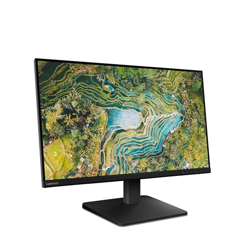 Lenovo L27qe - Monitor QHD 27" (IPS, Tasa de Refresco 100 Hz, Tiempo de Respuesta 4ms, 16:9, HDMI 2.1 - DP 1.4, VESA Adaptive Sync, Montaje VESA 100 mm, Soporte Inclinable) Negro