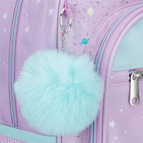 Joumma Disney Lovely Stitch Mochila para portátil 13,3" Doble Compartimento Morado 32x44x17 cms Poliéster 20,46L