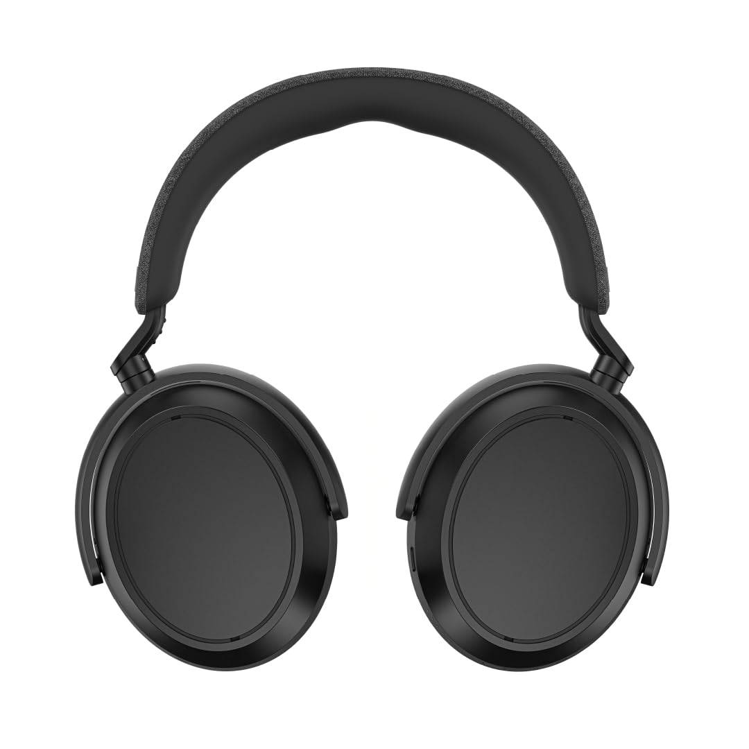 Sennheiser Auriculares MOMENTUM 4 Wireless, auriculares Bluetooth para llamadas nítidas con cancelación de ruido adaptativa, 60 horas de duración de la batería, sonido personalizable – Negro