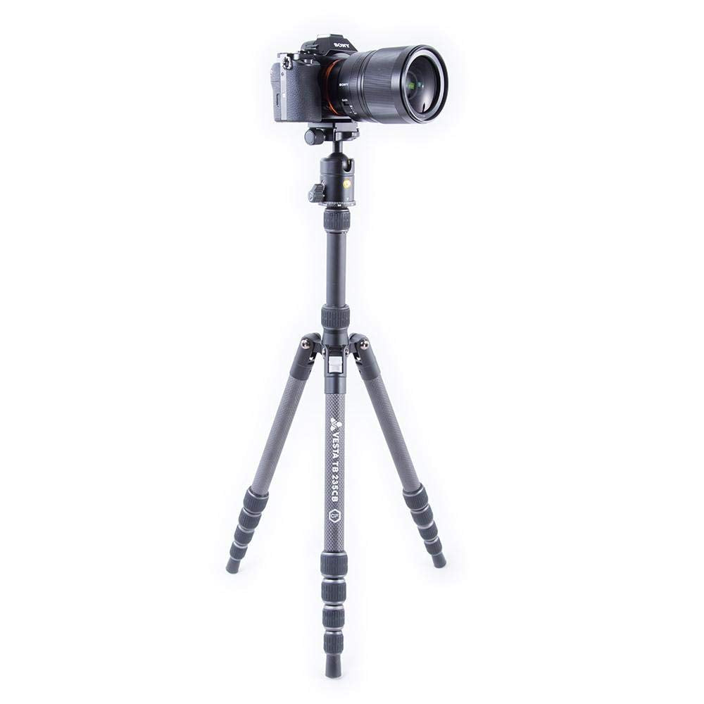 Vanguard Vesta TB 235CB - Trípode Viaje Carbono Compacto