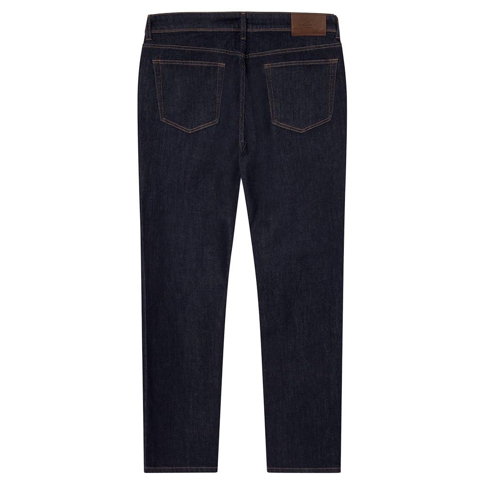 Hackett London Jeans de Mezclilla para Hombre, Azul (Denim Blue), 28W / 28L