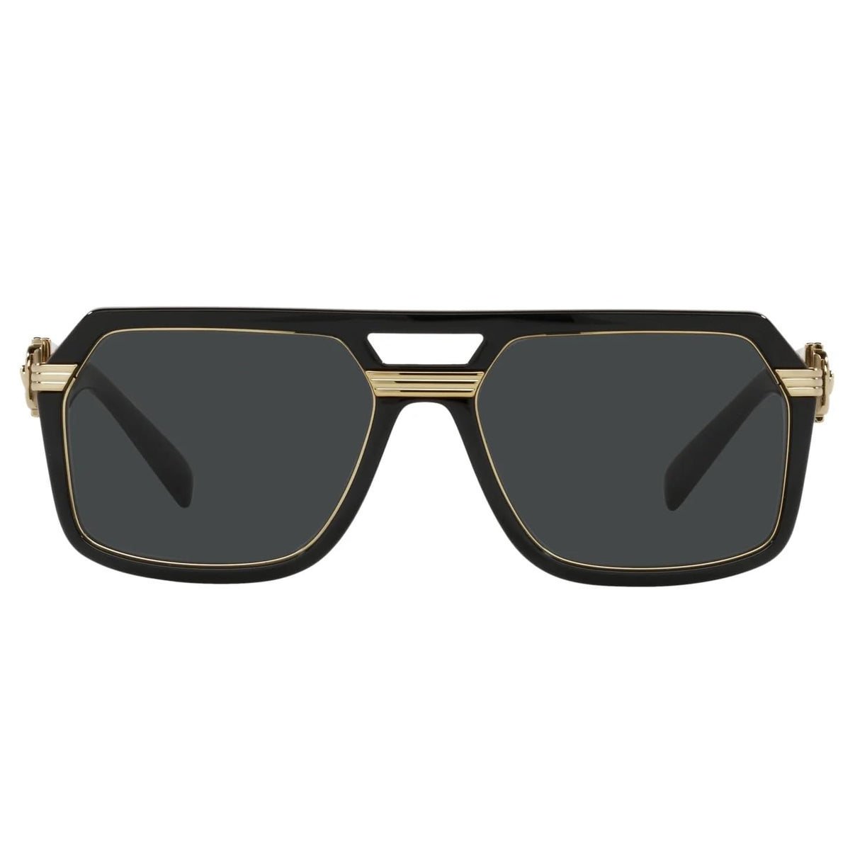 Versace Gafas de sol VE4399 GB1 / 87 Gafas de sol hombre color Negro gris tamaño de lente 58 mm
