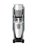 Laurastar S Pure Sistema de planchado, Vapor Higiénico que Elimina las Bacterias y los Ácaros, Tabla Activa, ruedas, Depósito Extraíble, Pearl Blue