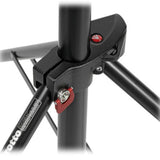 Manfrotto 1052BAC-3 - Soporte de Equipos de iluminación fotográfica, Pack de 3, Negro