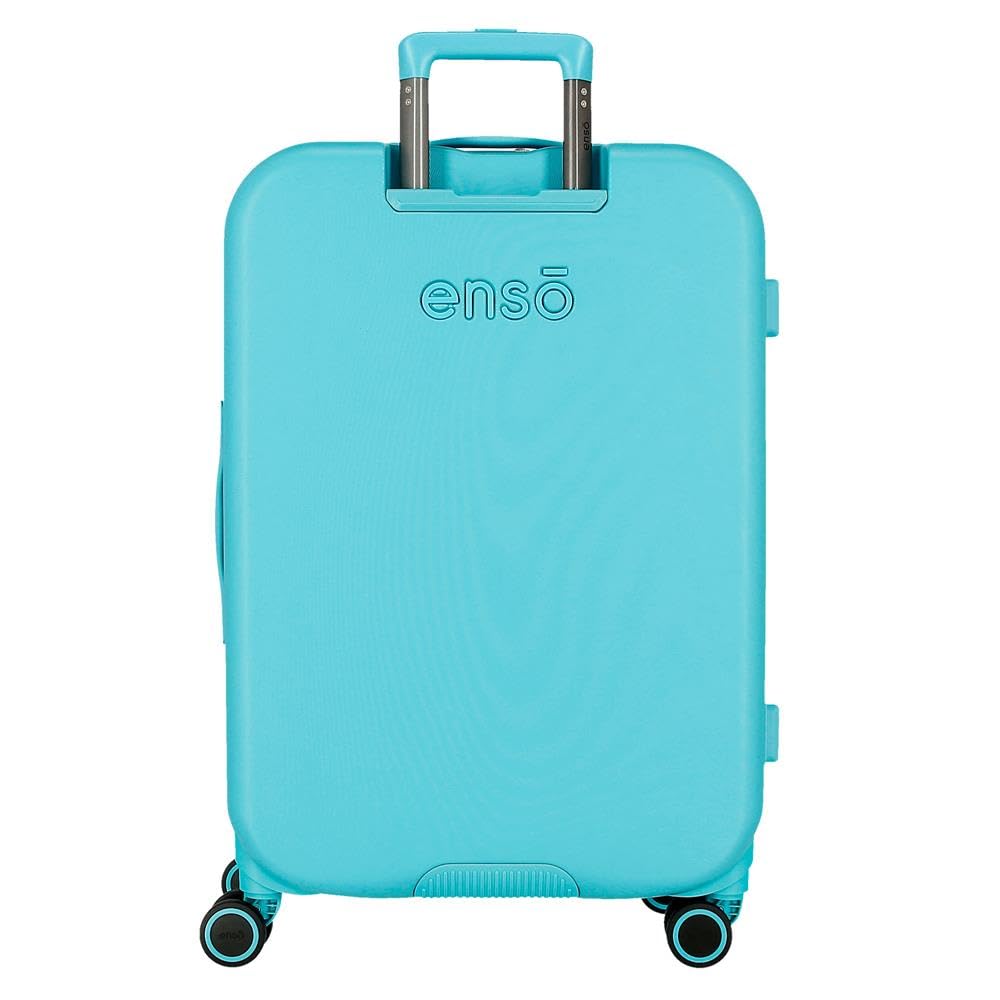 Enso Annie Maleta Mediana Azul 48x70x28 cms Rígido 4,32 kgs Cierre TSA ABS 4,32 kgs 94,08LExtensible