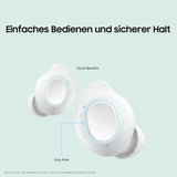 SAMSUNG Galaxy Buds FE - Auriculares inalámbricos con Bluetooth (Incluye Funda de araree Bean, cancelación Activa de Ruido (ANC), 3 micrófonos, Control táctil, Graves Profundos, con Cable de Carga,