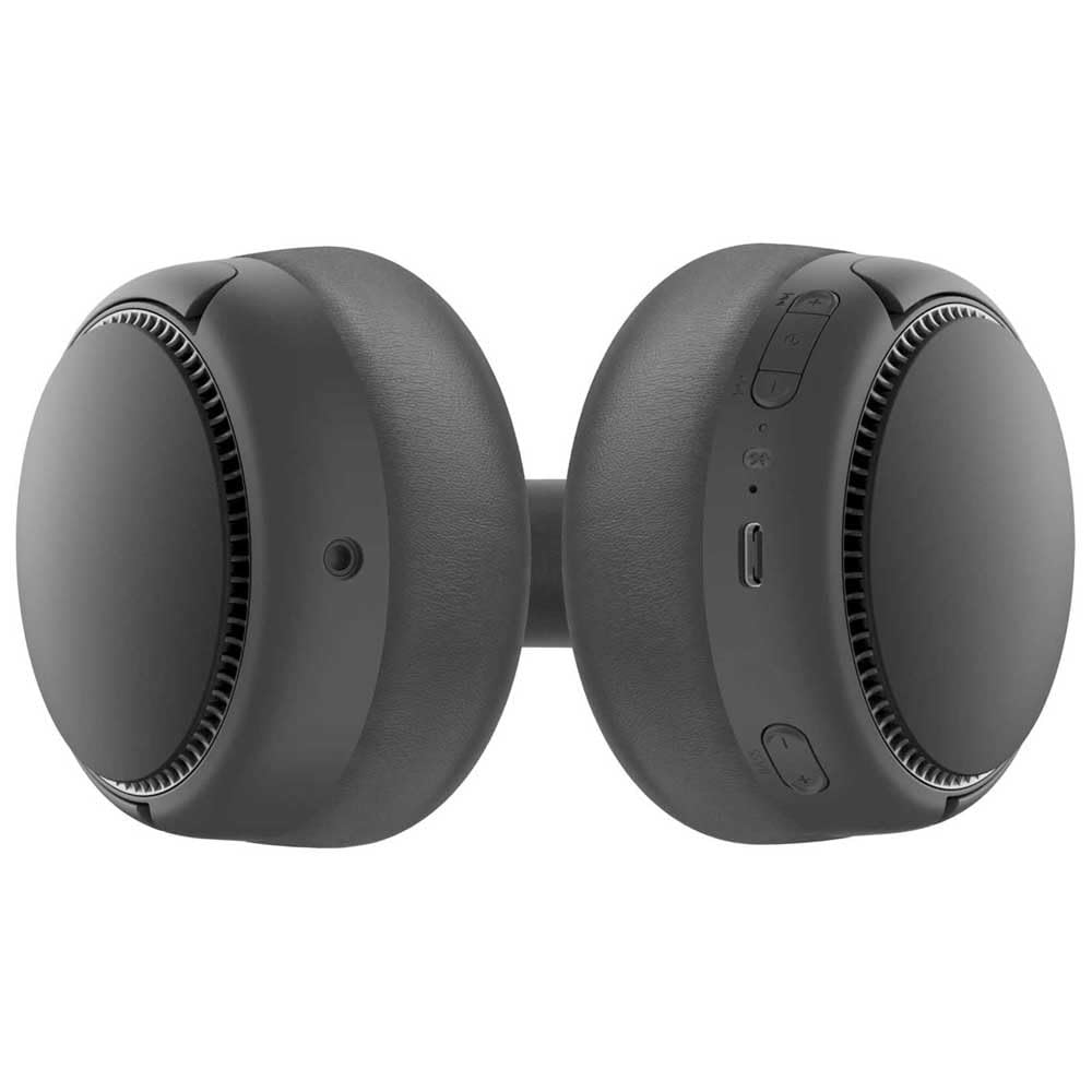 Panasonic RB-M500BE-K Auriculares Inalámbricos Bluetooth, Control por Voz, XBS Potenciador de Bajos, Cable de 1,2 m, Duración de la Batería de Hasta 30 h, Negro