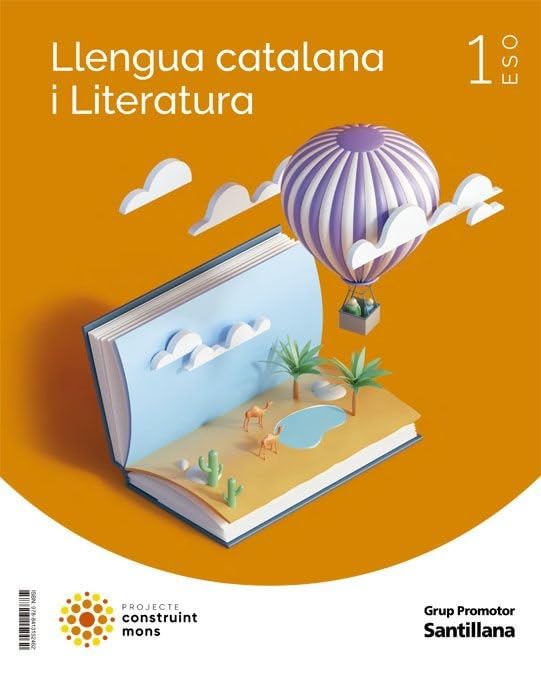 LLENGUA CATALANA I LITERATURA 1 ESO CONSTRUINT MONS - 9788413152462 (CONSTRUYENDO MUNDOS)