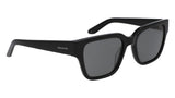 DRAGON ROWANIZED Gafas, Shiny Black with Ll Smoke Polarized Lens, Talla única Unisex Adulto