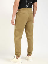Calvin Klein Pantalón de chándal Hombre Logo Tape Pant con cordón, Verde (Gothic Olive), XS