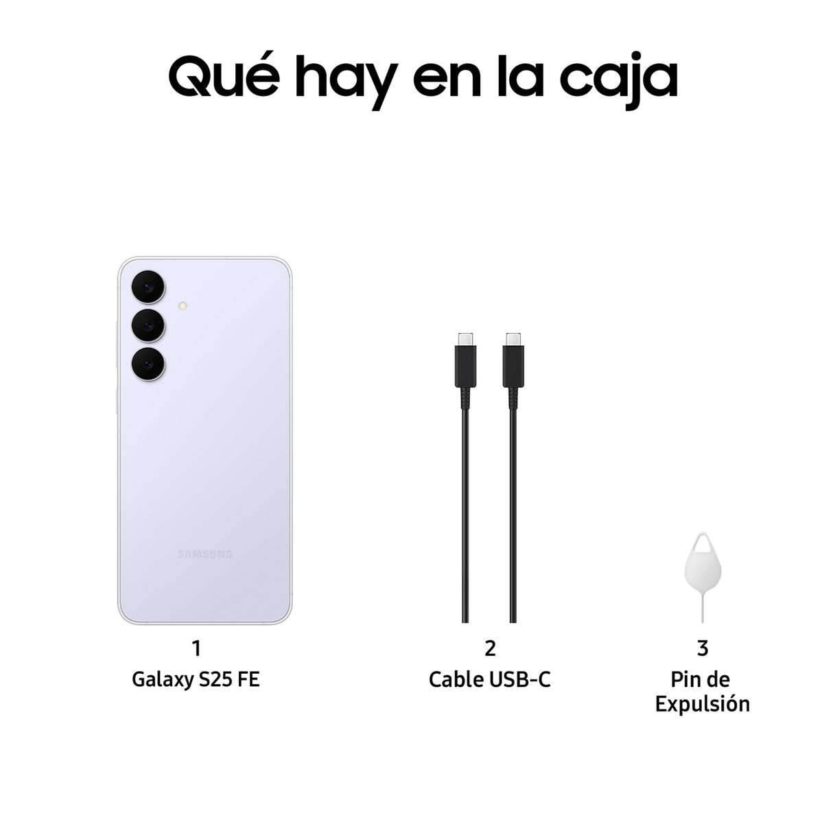 Samsung Galaxy S25 FE 512GB, Teléfono Móvil con IA, Marco Ligero 7,5mm, Pantalla FHD+ 6,7", Cámara 50MP, Exynos 2400, 8GB RAM, Garantía Fabricante 3 Años + 1 Año Extra, Azul Glacial (Versión Española)