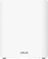 ASUS ZenWiFi BQ16 White 1-Pack - Sistema WiFi 7 Cuatribanda BE25000 (802.11be) en Malla, Ancho de Banda de 320 MHz y 4096-QAM, Dos Puertos 10G, WAN de Reserva, Seguridad de Red y Compatible con AiMesh