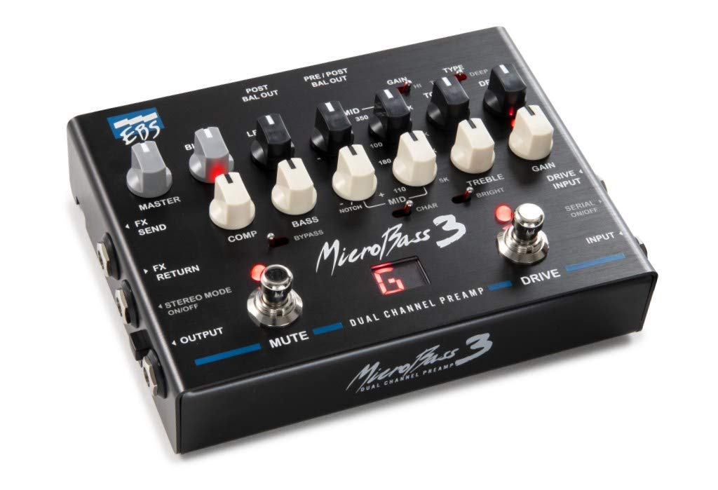 EBS Preamplificador Fuera de borda Profesional Micro Bass 3