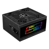 Fuente de alimentación ENERMAX Revolution D.F. X ARGB ATX3.0 PCI-e 5.0 Compact Gaming&Streaming PC 1650W 80Plus Gold (Totalmente Modular, 2X 12VHPWR, Semi-sin Ventilador), ERT1650EWT, Negro