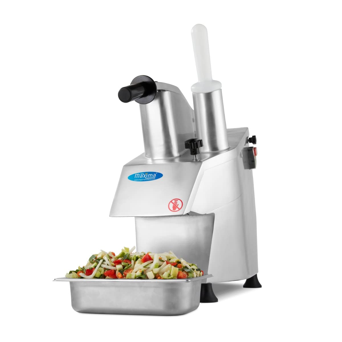 Cortadora de verduras hasta 450 kg/hora - incl. 5 discos de corte Cortadora de verduras - 1 velocidad de 270 RPM