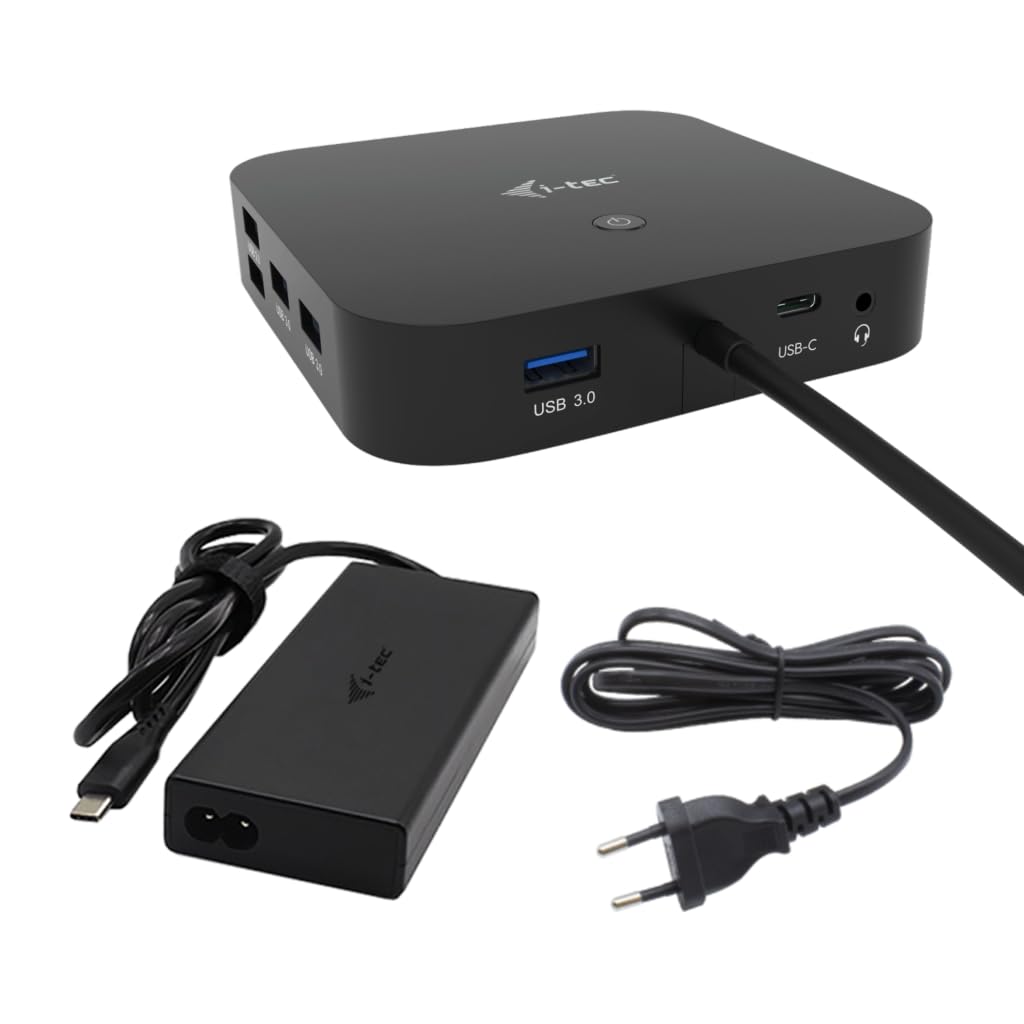 I-TEC USB-C HDMI DP Dock PD100WACCS