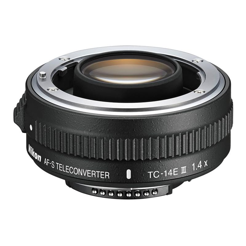 Nikon AF-S Teleconverter TC-14E III - Adaptador para Objetivo fotográfico (190g, 6,4 cm, 2,45 cm), Negro
