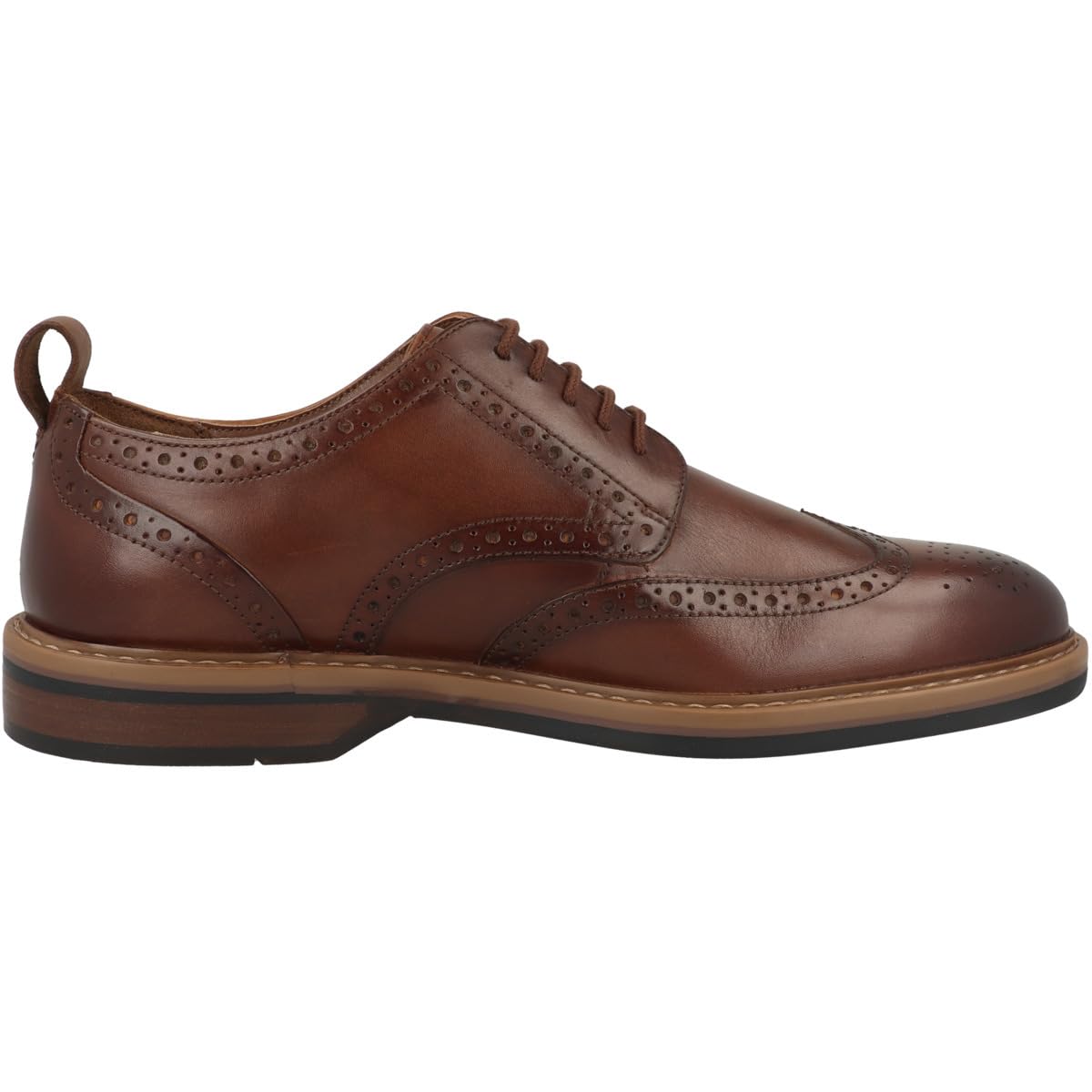 Clarks Shoes, Aldwin Limit, Mid Tan Lea, 9 (Men)
