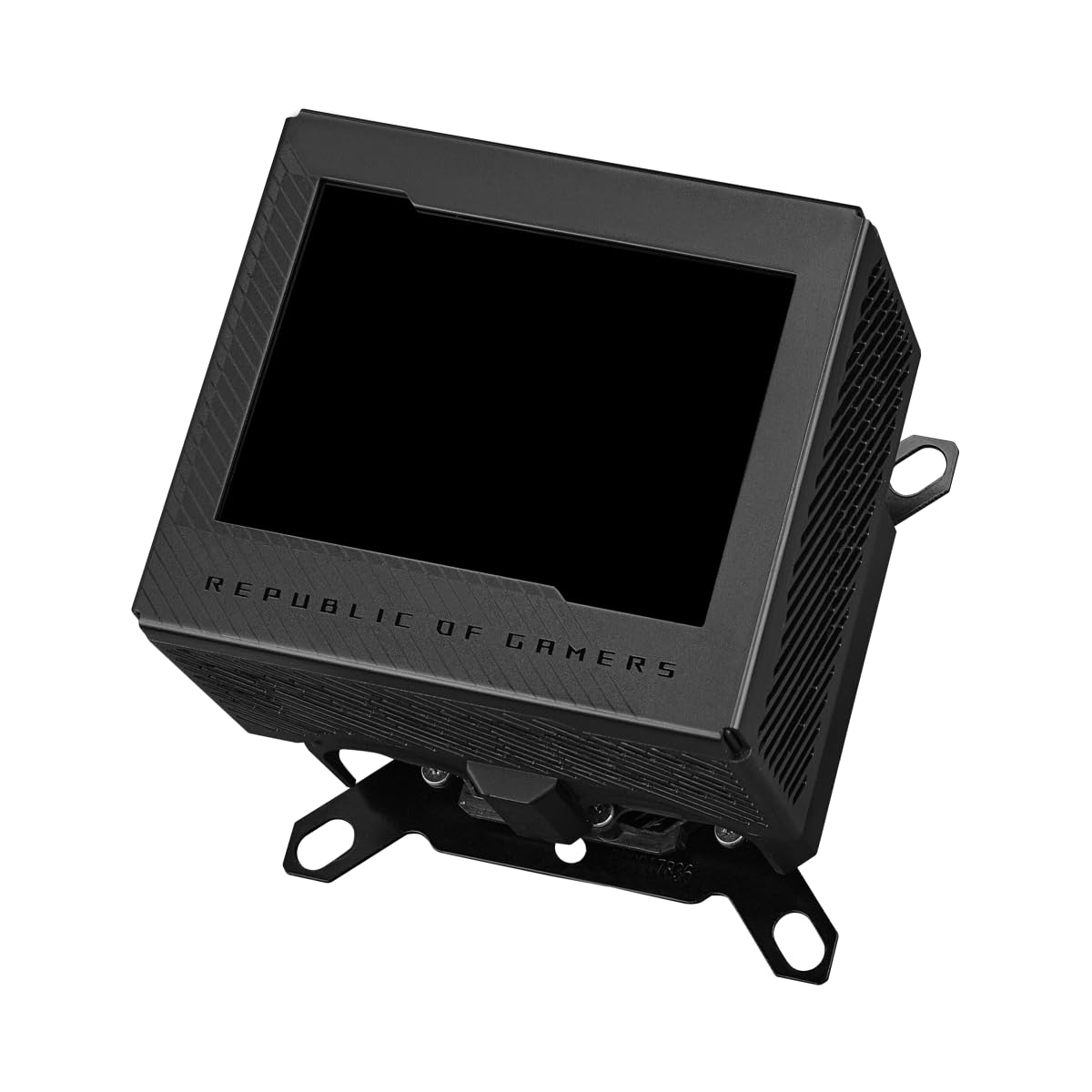 ASUS ROG Ryujin III WB - Bloque de agua para CPU LCD (Asetek con 178 aletas de refrigeración y placa de refrigeración de aleación de cobre, pantalla LCD de 3,5 pulgadas, ventilador VR integrado,