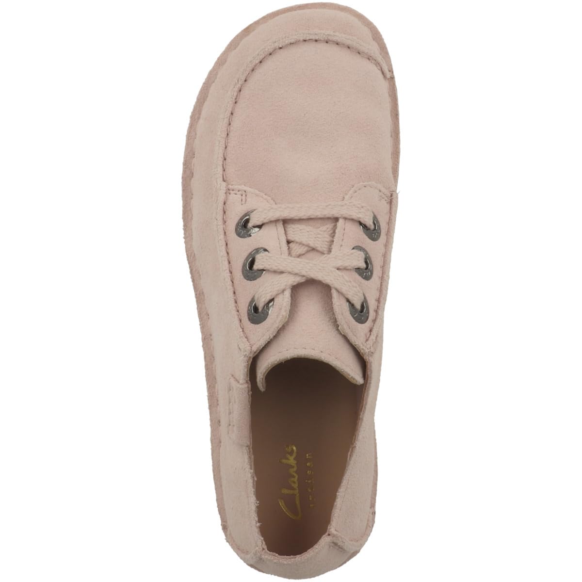 Clarks Funny Dream, Oxford Mujer, Light Pink Lea, 42 EU