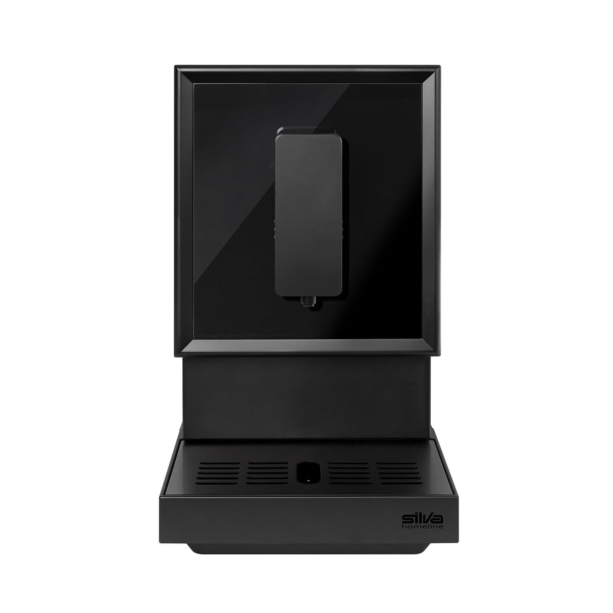 Silva Schneider Cafetera automática KVA 2400 | Compacta 18 cm | 19 Bar | Molinillo de acero inoxidable | Panel LED táctil | Modo de velocidad en 45 segundos – sin precalentamiento | Sistema Eco |