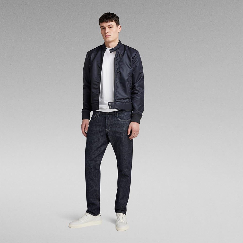 G-STAR Para Hombre Chaqueta Biker, Azul (salute D24281-C143-C742), L