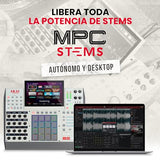 AKAI Professional MPC X SE - Centro de producción autónomo y creador de ritmos con pantalla multitáctil 10.1", drum pads, motores de sinte, 48GB