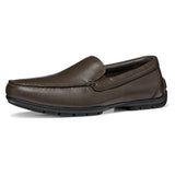 Geox U Moner W 2FIT A, Mocasín Hombre, Coffee, 41 EU