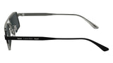 Calvin Klein Unisex Adult Sunglasses CK24111S - Matte Black with Solid Grey Lens