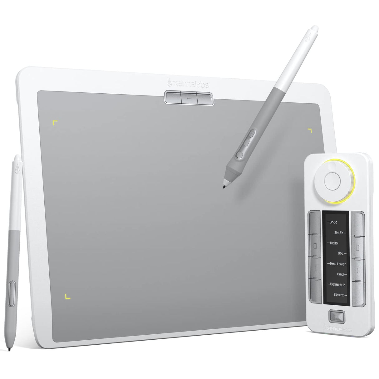 Xencelabs Pen Tablet Medium Bundle SE Tableta de Dibujo Tableta Gráfica Profesional Inalámbrica con Quick Keys 2 Plumas sin Batería Dibujo de Tableta con relación 16:9 para Windows-Arm/Win/Mac/Linux