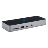 OWC Thunderbolt Dock con 11 Puertos, Pantallas 8k, 2X 4k @ 60Hz, 1x 4k @ 120Hz, Gigabit Ethernet, 3X TB4 (USB-C), 3X USB Gen 2 Tipo-A, 1x USB 2, Cable Incluido, Space Grey