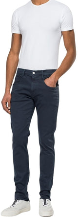 REPLAY M914 Anbass Hyperflex Colour Xlite, Jeans Hombre, Azul (Blue 010-2), 32W / 34L