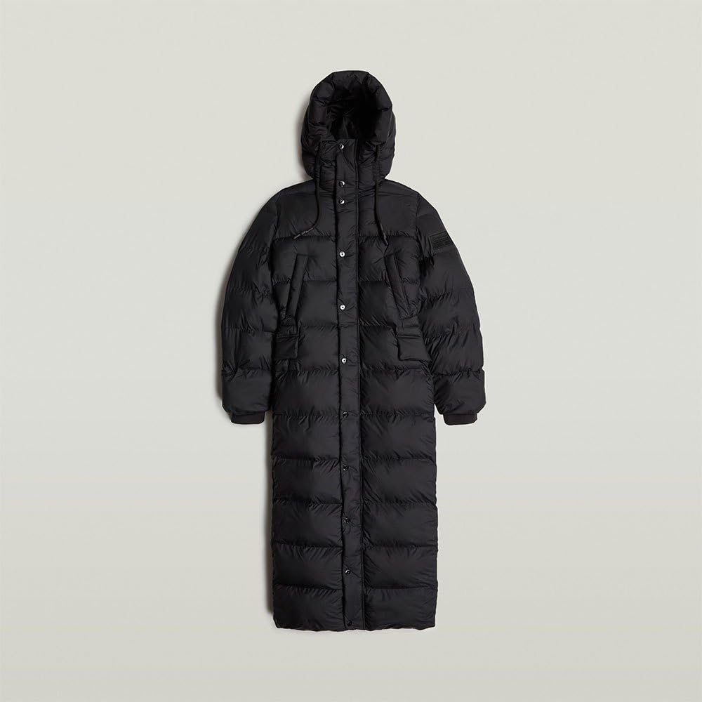G-STAR Para Mujer Whistler Long Puffer, Negro (dk black D25190-B958-6484), M