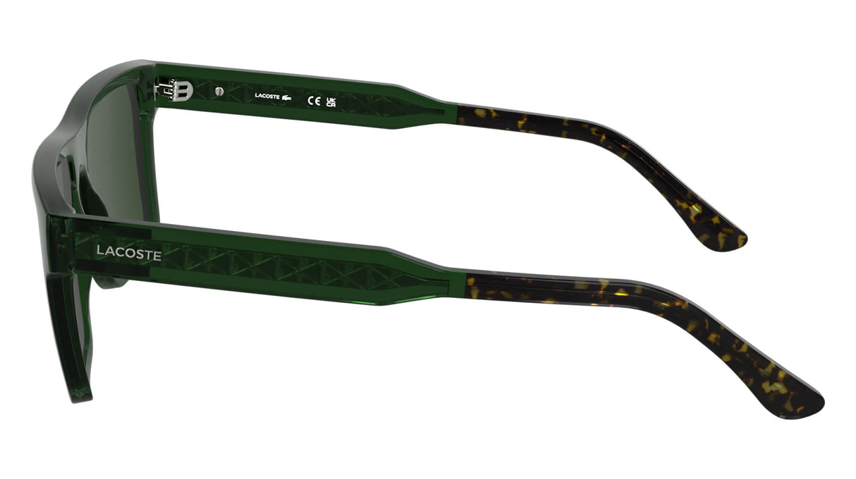 Lacoste Gafas de Sol L6059S 301 TRANSPARENT GREEN 56/16/150 Hombre