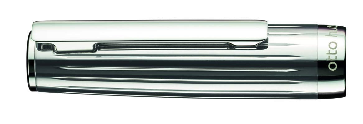 Otto Hutt Diseño 07 038-62240 - Pluma estilográfica (punta y capuchón de plata de ley, equipado con una pluma de oro de 18 quilates, grosor del plumín EF)