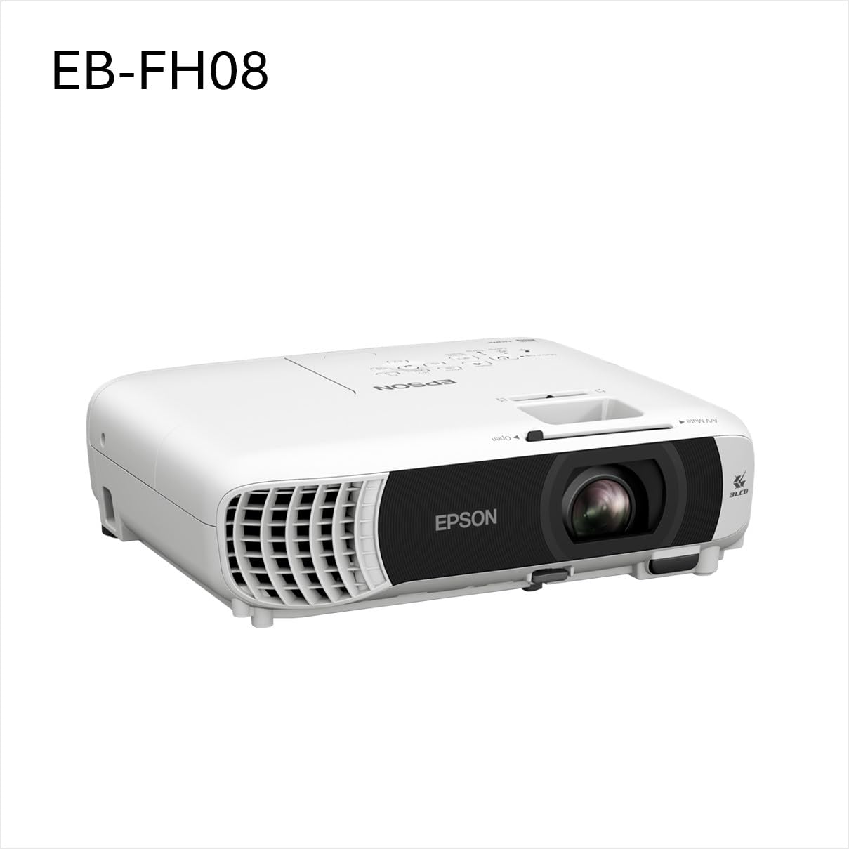 Proyector EB-FH08 Full HD con lámpara, 2 puertos HDMI, impresionantes tamaños de imagen sobre pantallas de hasta 337″ y 3600 lúmenes de luminosidad