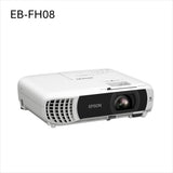Proyector EB-FH08 Full HD con lámpara, 2 puertos HDMI, impresionantes tamaños de imagen sobre pantallas de hasta 337″ y 3600 lúmenes de luminosidad