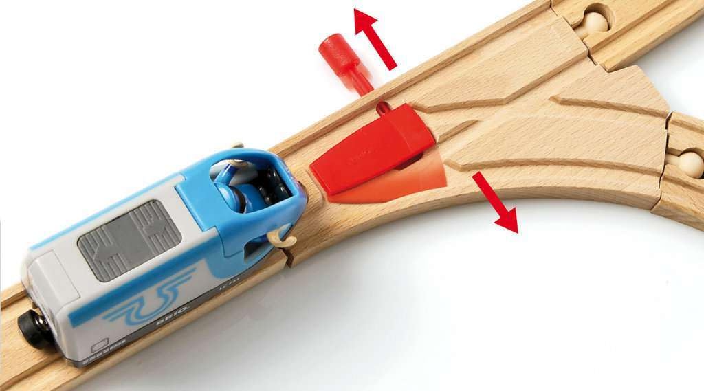 BRIO World - Set Ferrocarril con Cambio, Ferrocarriles, Set de Construcción de Madera, Tren Juguete, Juguetes Niños 3 Años o más, Juegos Educativos 3 Años