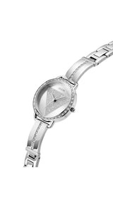 GUESS Reloj Analógico para Mujer'S de Cuarzo con Correa en Acero Inoxidable GW0914L1