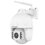Foscam SD8P WLAN ?berwachungskamera Wei? 8MP (3840x2160), Dualband-WLAN, Schwenk- und Neigefunktion, 4x optischer Zoom (SD8P-W)