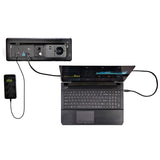 StarTech.com Caja de Conectividad para Mesa de Juntas - Módulo de Conexiones con Docking Station y Alimentación - HDMI PD (KITBXDOCKPEU)